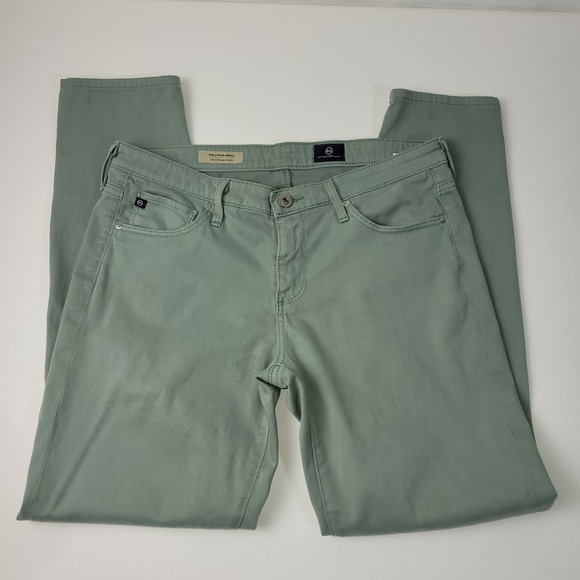 AG Adriano Goldschmied The Stevie Ankle Pant Jean Women 28R Mid Rise - Picture 2 of 14